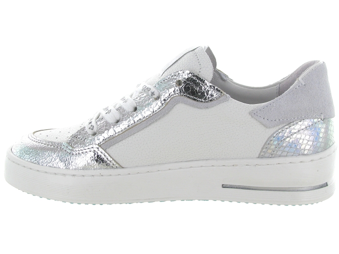 baskets et sneakers - Tendance - femme - Cuir - Argent - Semerdjian8075202_4