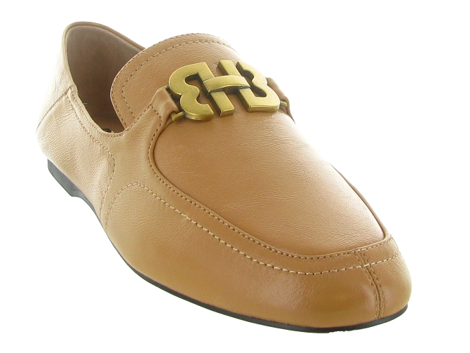 mocassins - Elégant - femme - Cuir - Beige - Bibi lou8076801_3