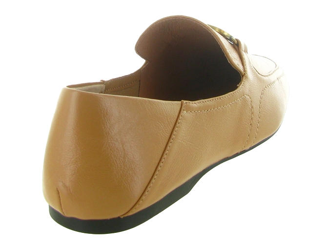 mocassins - Elégant - femme - Cuir - Beige - Bibi lou8076801_5