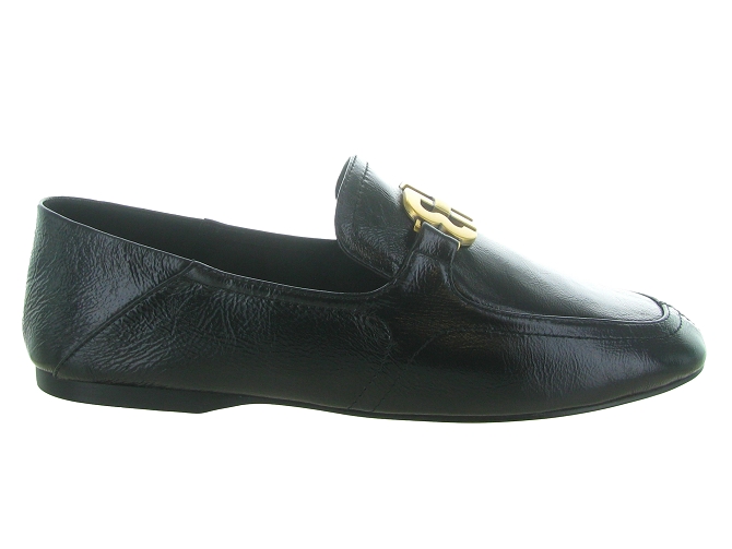 mocassins - Elégant - femme - Cuir - Noir - Bibi lou8076802_2