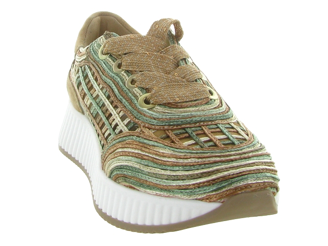 baskets et sneakers - Tendance - femme - Cuir - Multicolor - Softwaves8087901_3