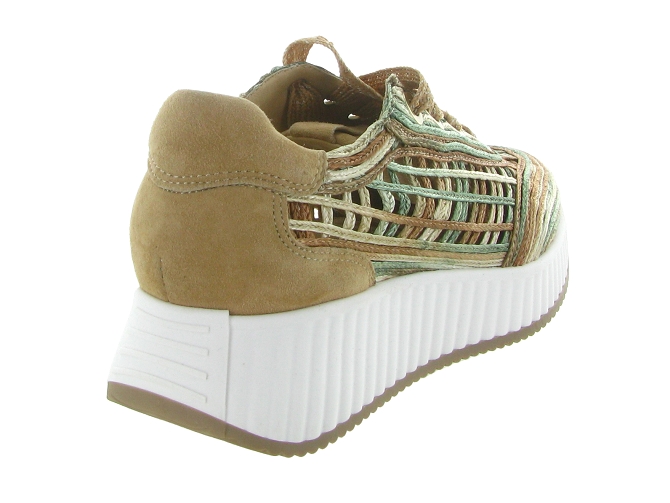 baskets et sneakers - Tendance - femme - Cuir - Multicolor - Softwaves8087901_5