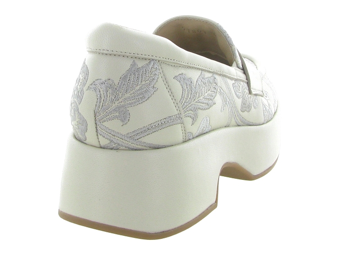 mocassins - Compensé - femme - Cuir - Beige - Softwaves8088303_5