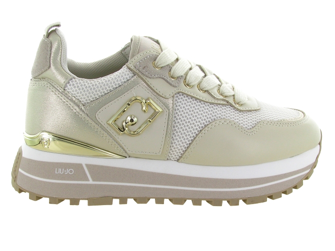 baskets et sneakers - Tendance - femme - Cuir - Beige - Liu jo8088401_2