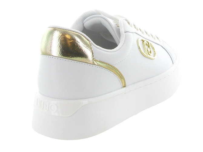 baskets et sneakers - Tendance - femme - Cuir - Blanc - Liu jo8089001_5