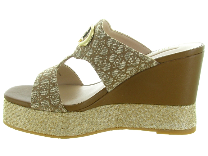 sandales et nu pieds - Confort - femme - Toile  - Beige - Liu jo8089401_4