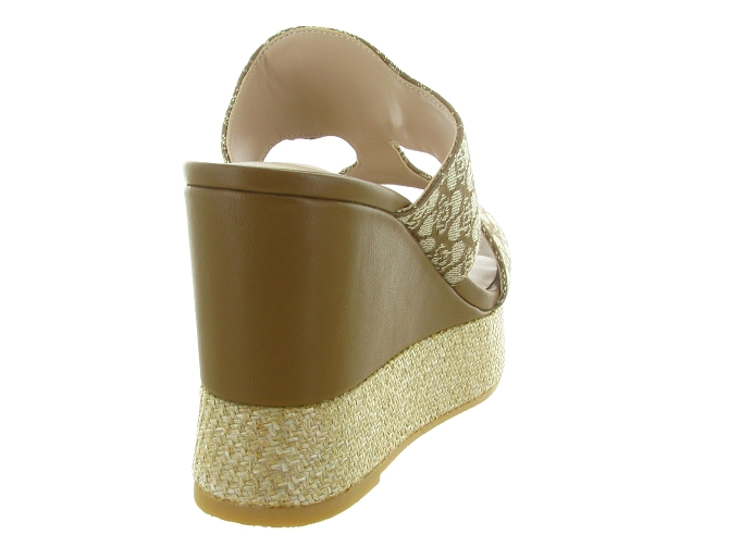 sandales et nu pieds - Confort - femme - Toile  - Beige - Liu jo8089401_5