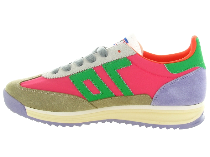 baskets et sneakers - Tendance - femme - Cuir - Multicolor - Back708097101_4