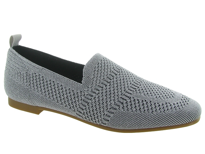 mocassins - Elégant - femme - Synthétique - Argent - La strada