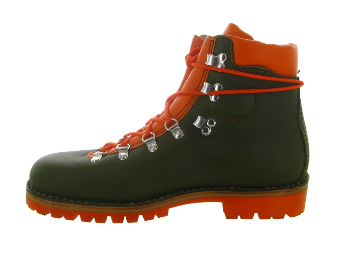 apres ski bottes fourrees - Chaussures neige - homme - Cuir - Kaki - Le soulor8114601_4