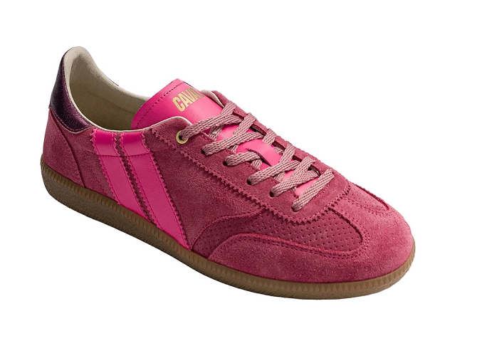 baskets et sneakers - Tendance - femme - Cuir - Rose - Caval