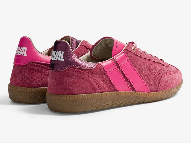 baskets et sneakers - Tendance - femme - Cuir - Rose - Caval8140605_5