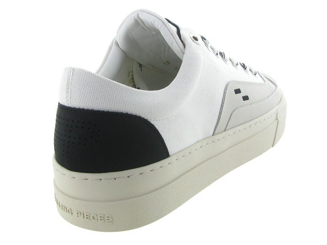 baskets et sneakers - Tendance - homme - Cuir - Blanc - Filling pieces8146001_5