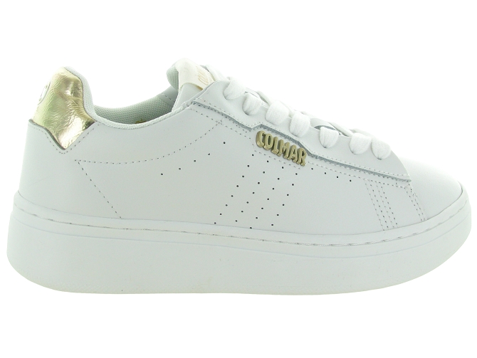 baskets et sneakers - Tendance - femme - Cuir - Blanc - Colmar8151501_2