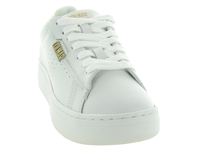 baskets et sneakers - Tendance - femme - Cuir - Blanc - Colmar8151501_3