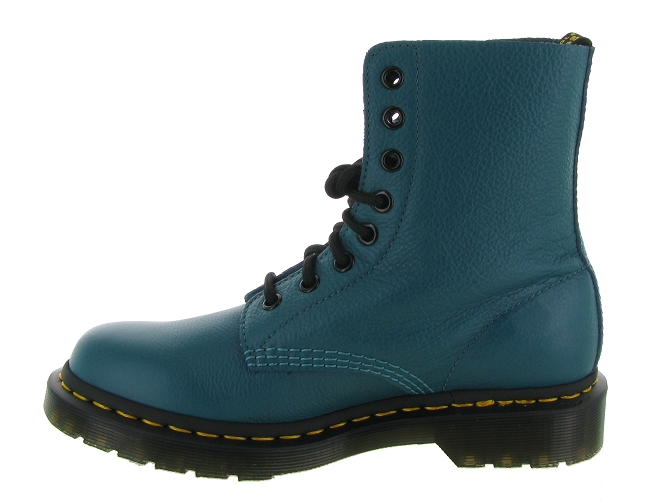 bottines et boots - Casual - femme - Cuir - Bleu - Doc martens9012101_4