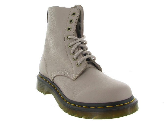 bottines et boots - Casual - femme - Cuir - Beige - Doc martens9012102_3