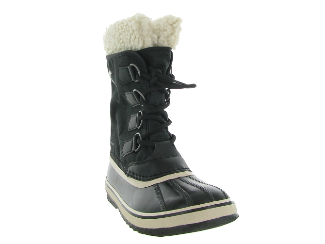 apres ski bottes fourrees - Bottine chaude - femme - Nylon - Noir - Sorel9507501_3