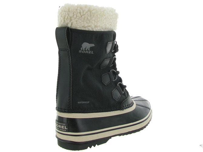 apres ski bottes fourrees - Bottine chaude - femme - Nylon - Noir - Sorel9507501_5