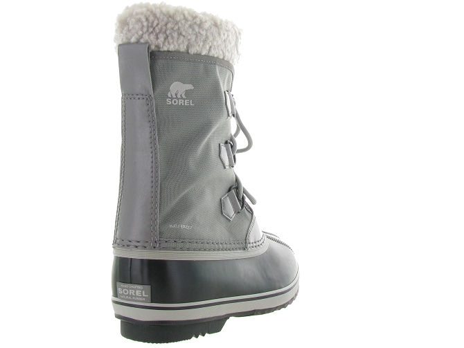 apres ski bottes fourrees -  - mixte fille gars - Nylon - Gris - Sorel9509317_5