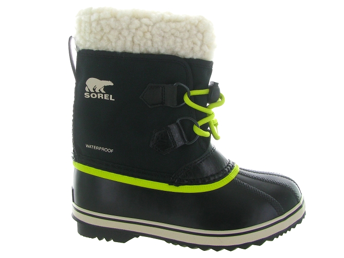 chaussures a lacets -  - junior fille - Nylon - Noir - Sorel9509319_2