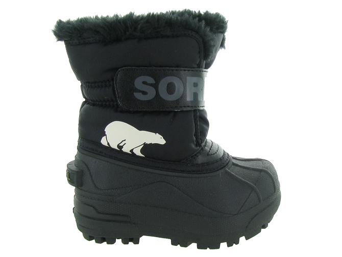 apres ski bottes fourrees -  - mixte fille gars - Synthétique - Noir - Sorel9509401_2