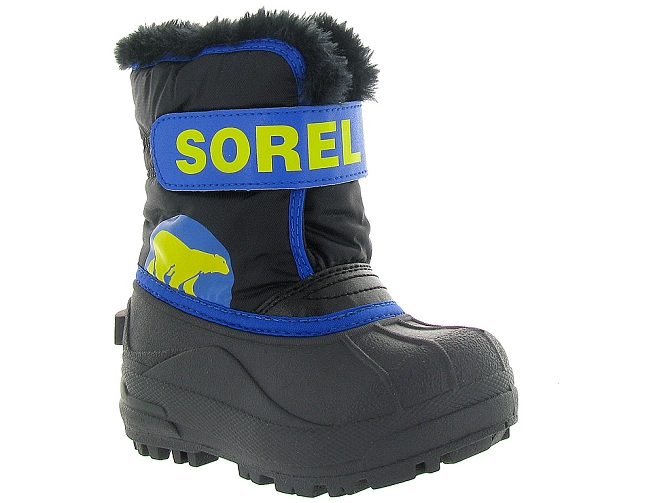 apres ski bottes fourrees -  - mixte b j - Synthétique - Bleu - Sorel