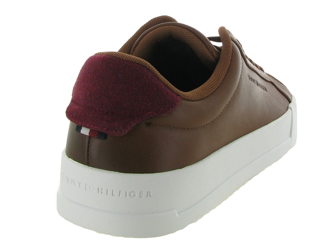 baskets et sneakers - Tendance - homme - Cuir - Marron - Tommy hilfiger9639301_5