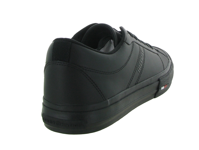 Tommy hilfiger baskets et sneakers th hi vulc street rwb lth low noir9643801_5