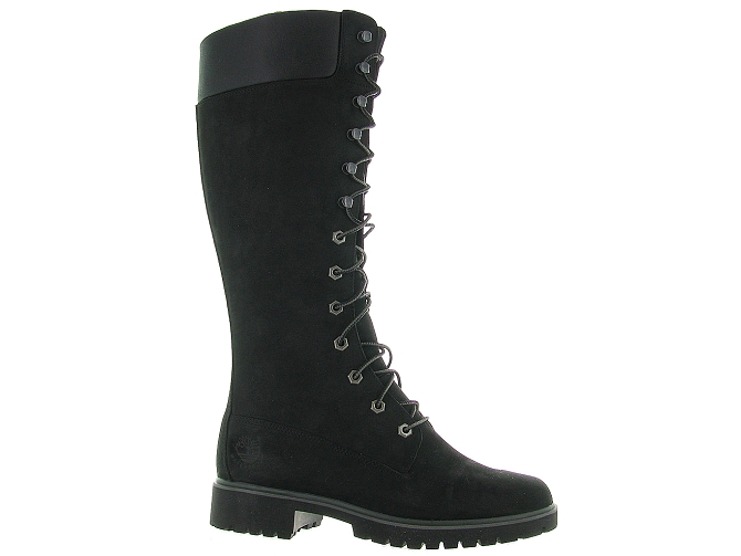 bottes - Casual - femme - Cuir - Vert - Timberland