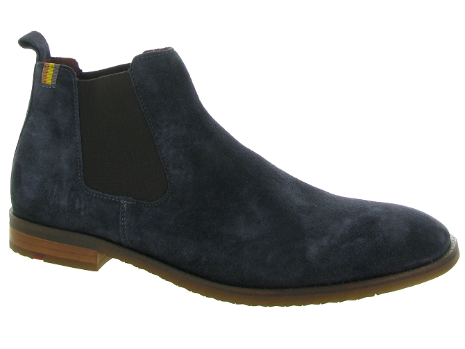 bottines et boots - Chelsea - homme - Nubuck - Bleu - Lloyd