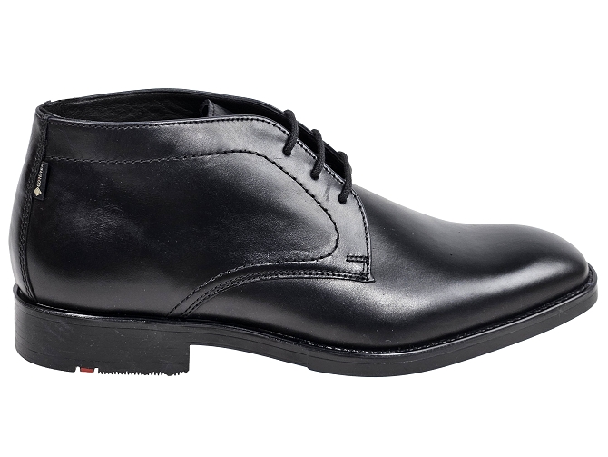 chaussures a lacets - Confort et décontracté - homme - Cuir - Noir - Lloyd9751101_2