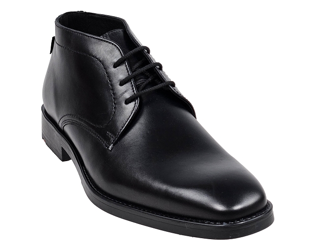 chaussures a lacets - Confort et décontracté - homme - Cuir - Noir - Lloyd9751101_3