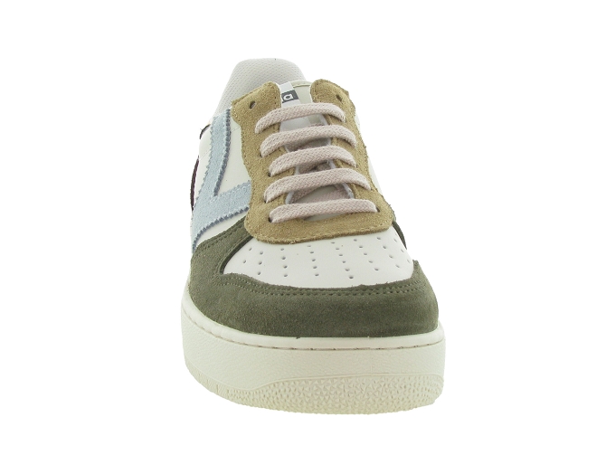 baskets et sneakers - Tendance - femme - Cuir - Vert - Victoria9751201_3