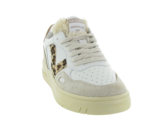 Victoria baskets et sneakers seul animal camel blanc9751801_3