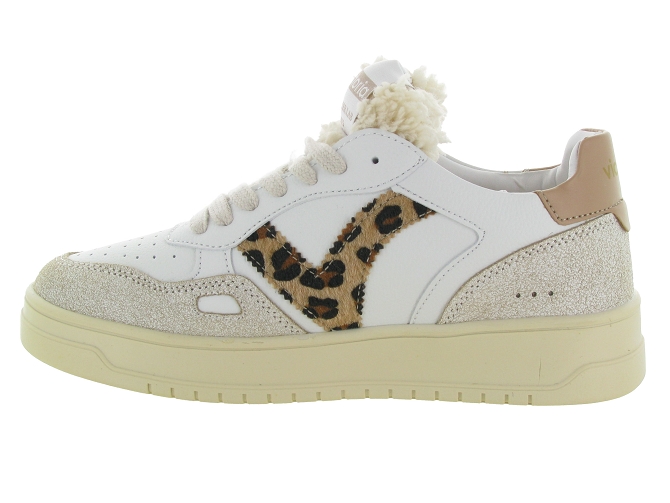 Victoria baskets et sneakers seul animal camel blanc9751801_4