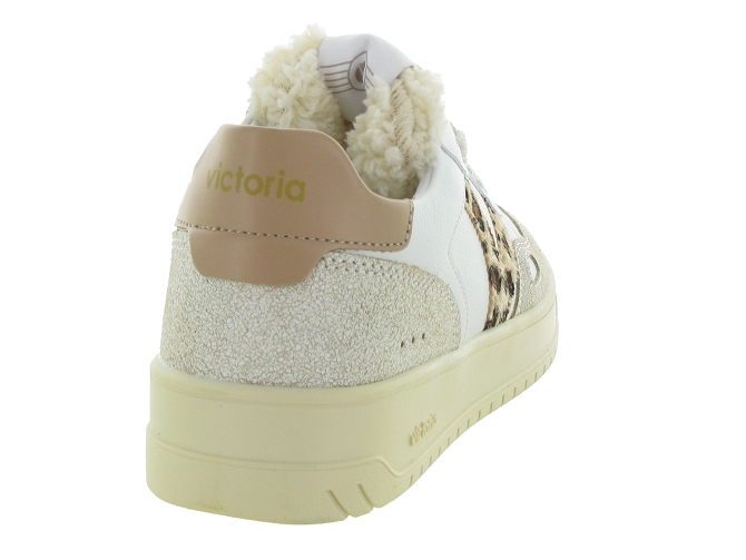 Victoria baskets et sneakers seul animal camel blanc9751801_5