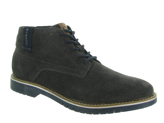 chaussures a lacets - Cérémonie - homme - Nubuck - Marron - Bugatti