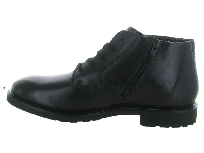 bottines et boots - Casual  - homme - Cuir - Noir - Bugatti9752601_4