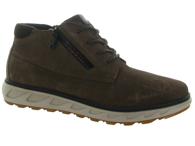 baskets et sneakers - Montante - homme - Nubuck - Taupe - Bugatti