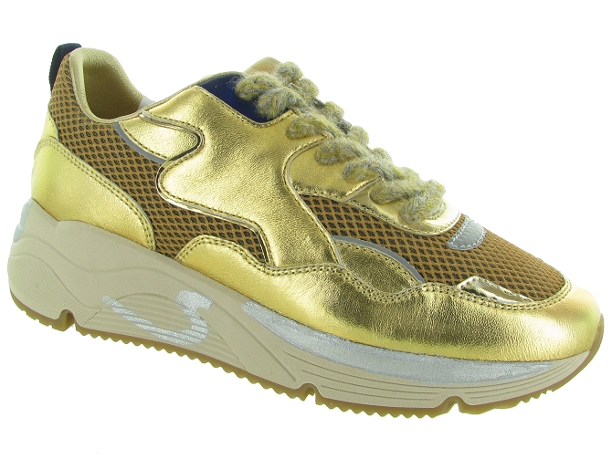 Serafini baskets et sneakers malibu gold or