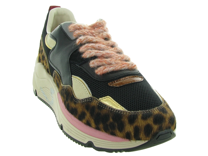 Serafini baskets et sneakers malibu black leopard or9754101_3