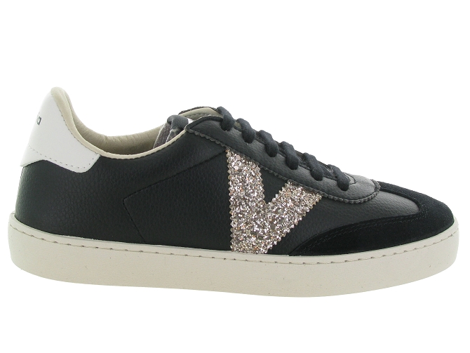 baskets et sneakers - Tendance - femme - Synthétique - Noir - Victoria9754201_2