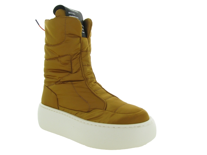 apres ski bottes fourrees - Botte de neige - femme - Synthétique - Camel - Barracuda