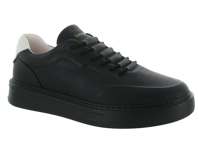 baskets et sneakers - Tendance - homme - Cuir - Noir - Barracuda