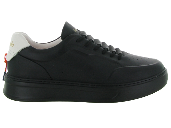 baskets et sneakers - Tendance - homme - Cuir - Noir - Barracuda9759001_2