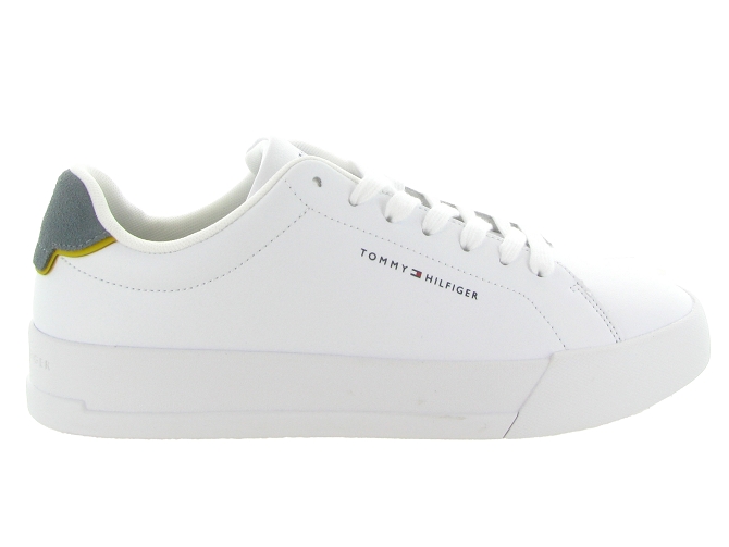 baskets et sneakers - Tendance - homme - Cuir - Blanc - Tommy hilfiger9787001_2