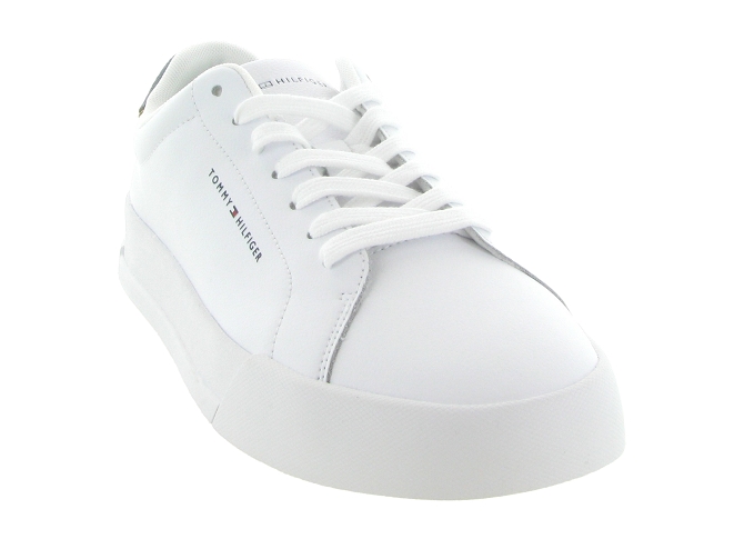 baskets et sneakers - Tendance - homme - Cuir - Blanc - Tommy hilfiger9787001_3