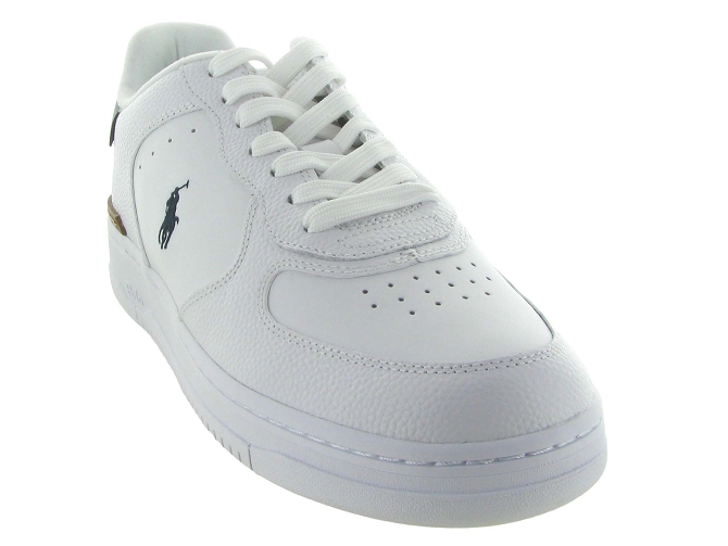 baskets et sneakers - Tendance - homme - Cuir - Blanc - Ralph lauren9799701_3