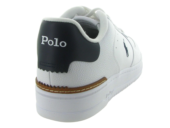 baskets et sneakers - Tendance - homme - Cuir - Blanc - Ralph lauren9799701_5